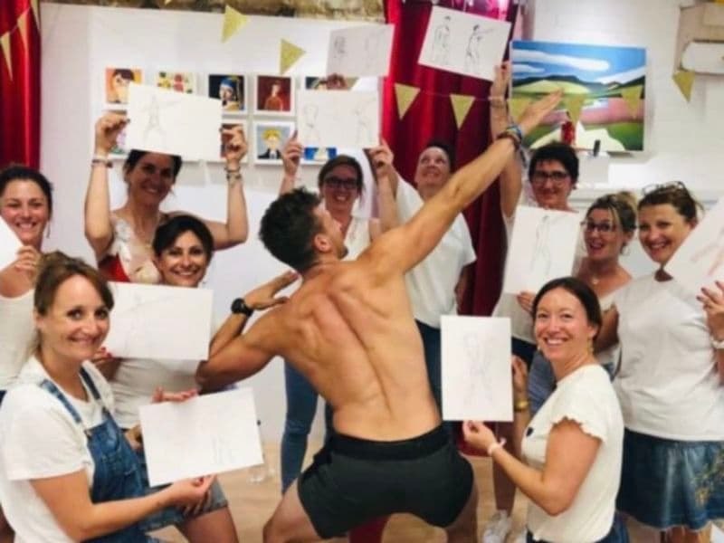 Billet Apéro artistique modèle vivant à Castelnau-le-Lez (34)