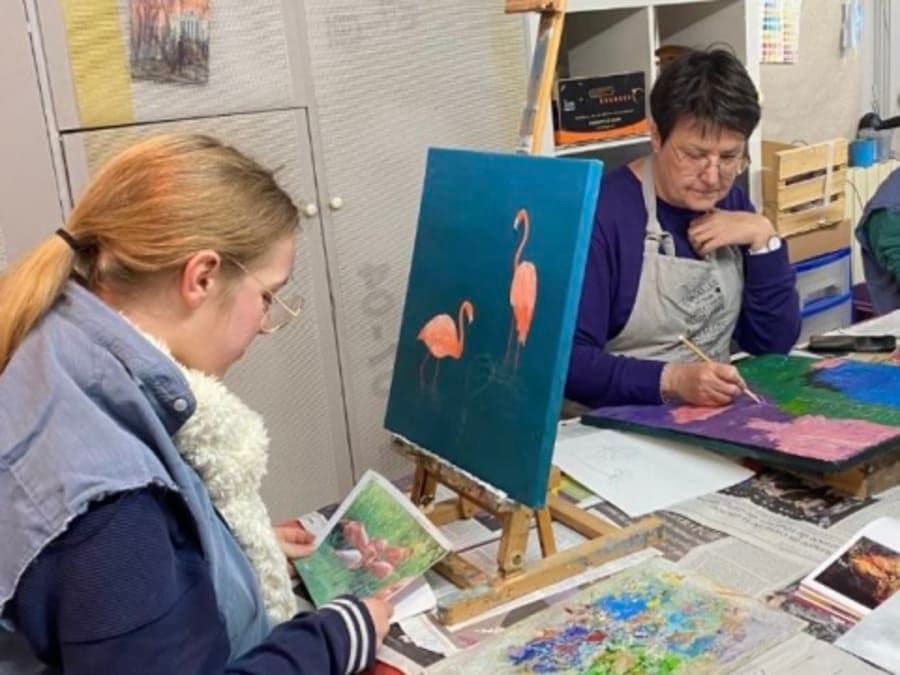 Atelier de peinture à  Jouy-en-josas (78)