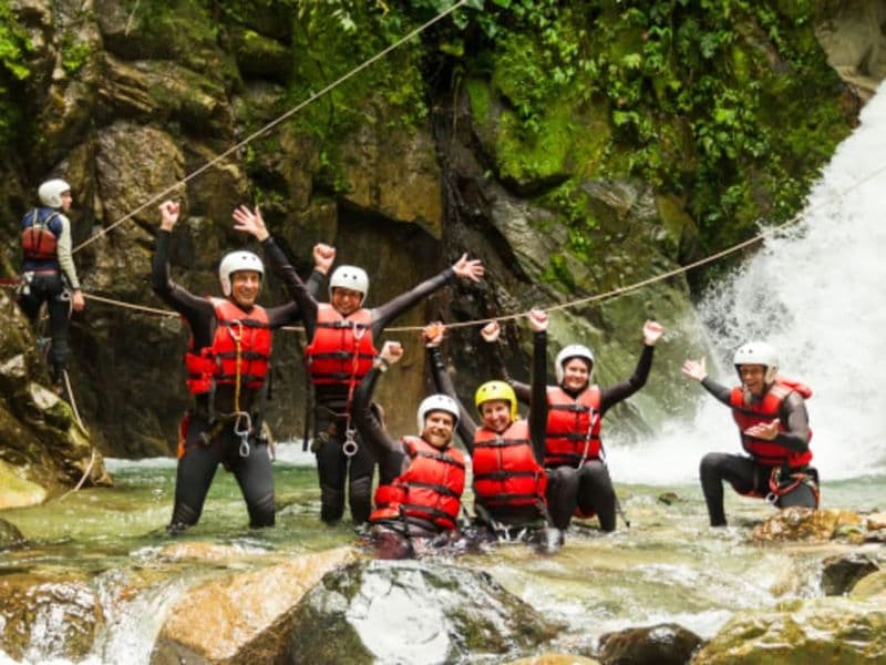 Canyoning dans la Vallée de Chamonix (74)