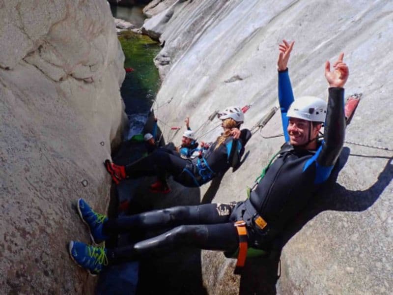 Billet Canyoning dans le canyon du Chassezac intégral dans les Cévennes