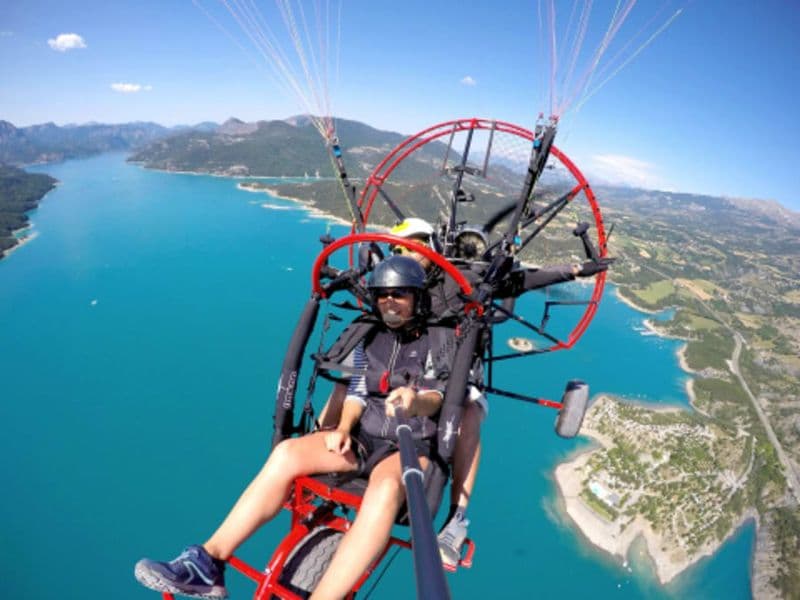Billet Baptême de l'air en parapente à moteur à Crots (05)