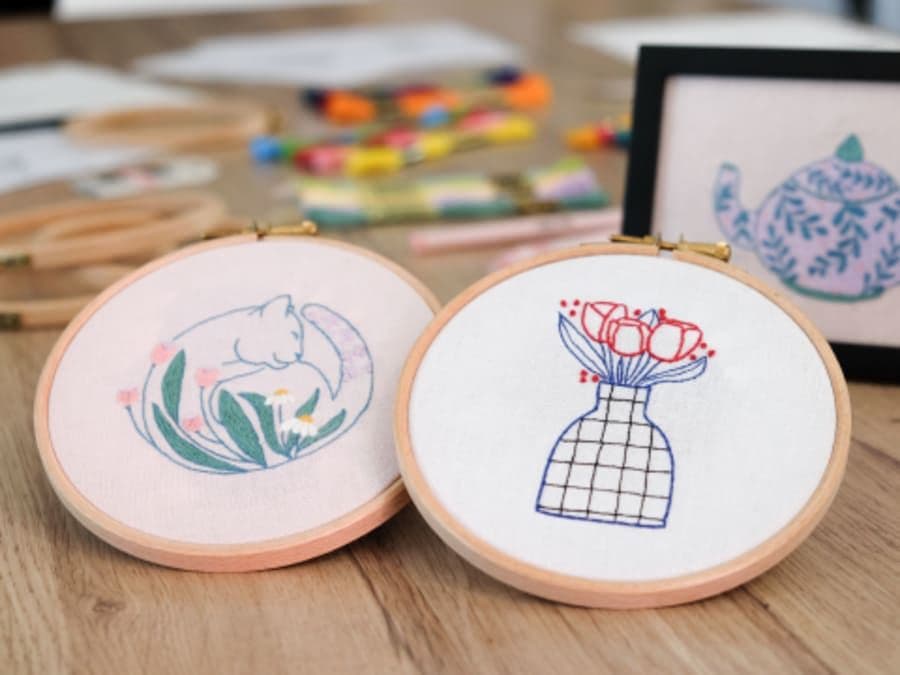 Atelier d'initiation à la Broderie à Nantes (44)