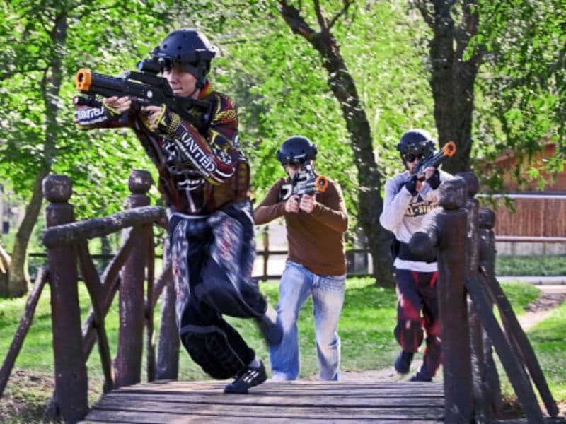 Laser Game en plein air  à Saint-Médard près de Bordeaux (33)