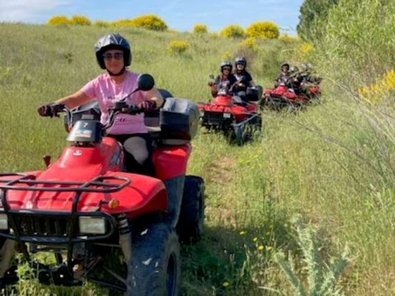 Randonnée Quad autour de Baixas (66)
