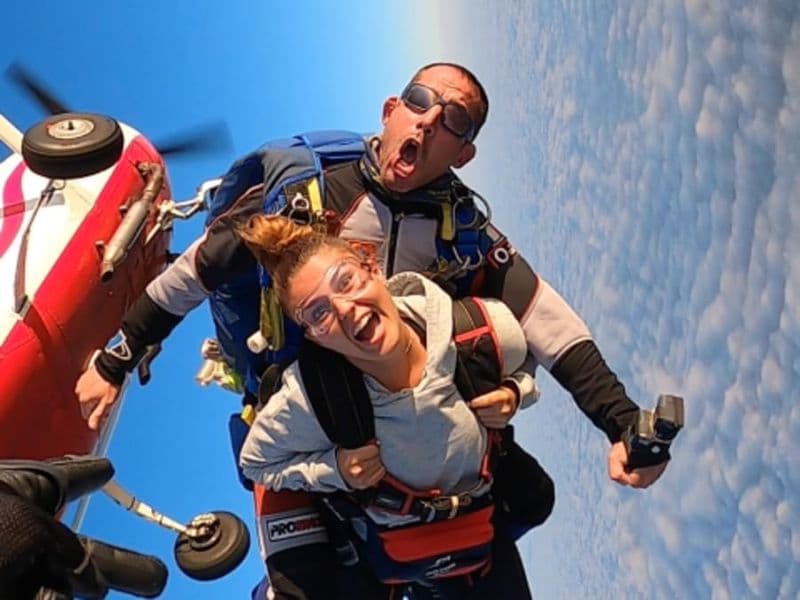 Saut en Parachute en tandem à Soulac-sur-Mer (33)