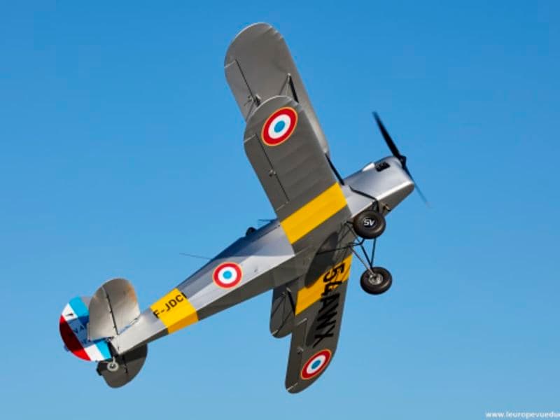 Initiation au pilotage d'ULM multiaxe Stampe SV4-RS à Nancy