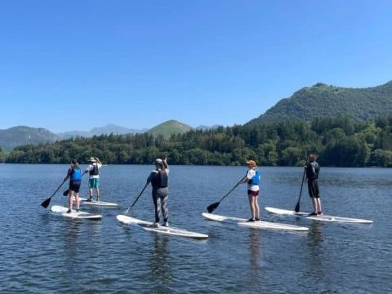 Tour du lac en Stand Up Paddle à Lourdes (65)