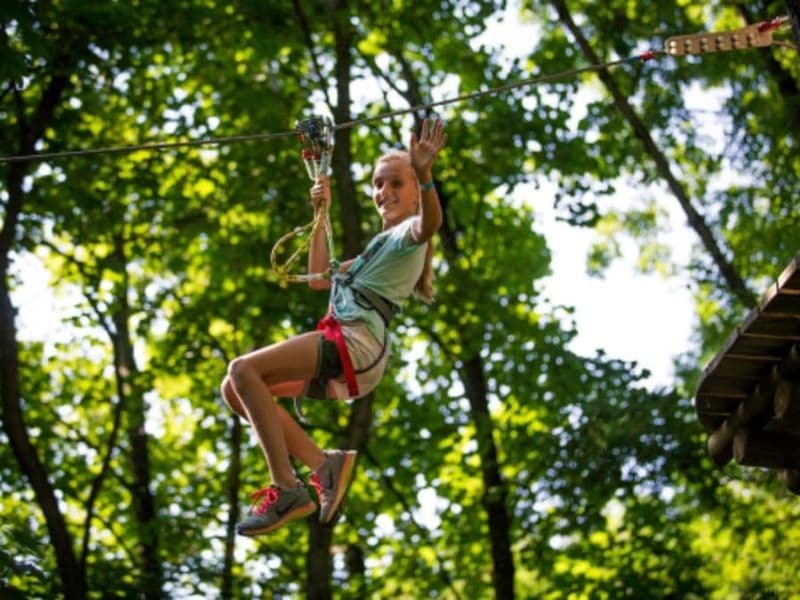 Parc Accrobranche à Rillieux-la-Pape au Fort de Vancia