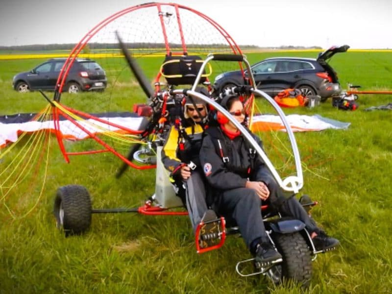 Vol découverte en ULM paramoteur à Nancy (54)
