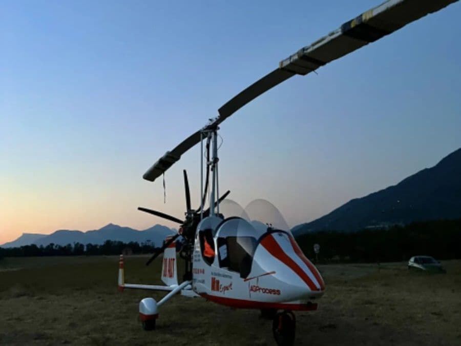 Vol en ULM autogire en Chartreuse (38)