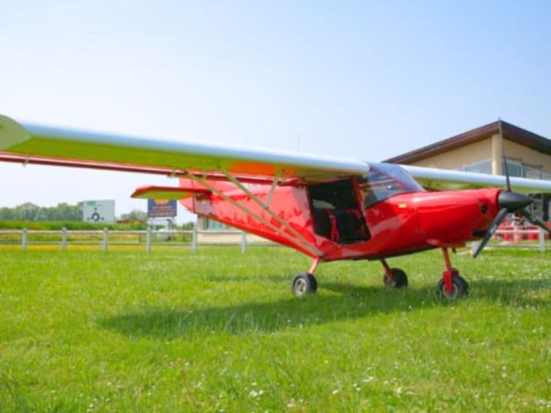 Vol découverte en ULM 3 axes à Reims (51)