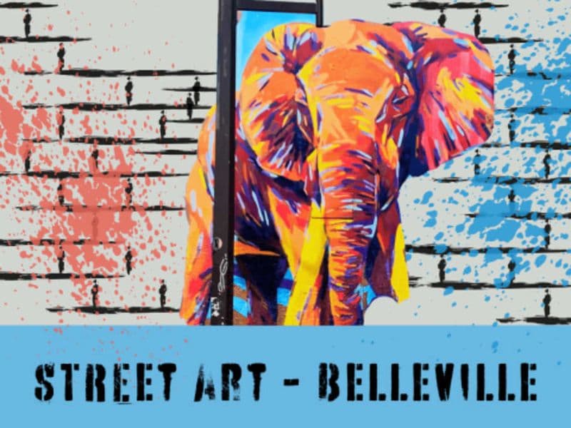 Billet Visite Street-Art à Belleville à Paris 11ème