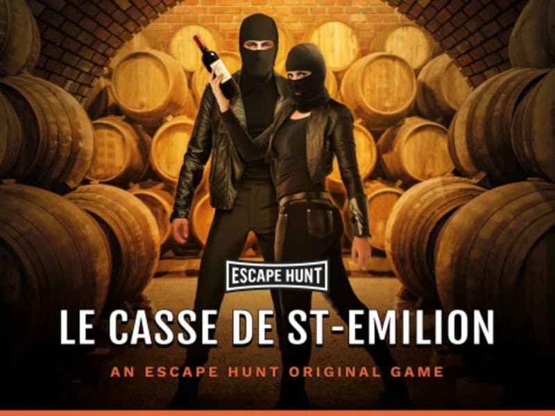 Billet Escape Game "Le Casse de Saint-Emilion" à Bordeaux (33)