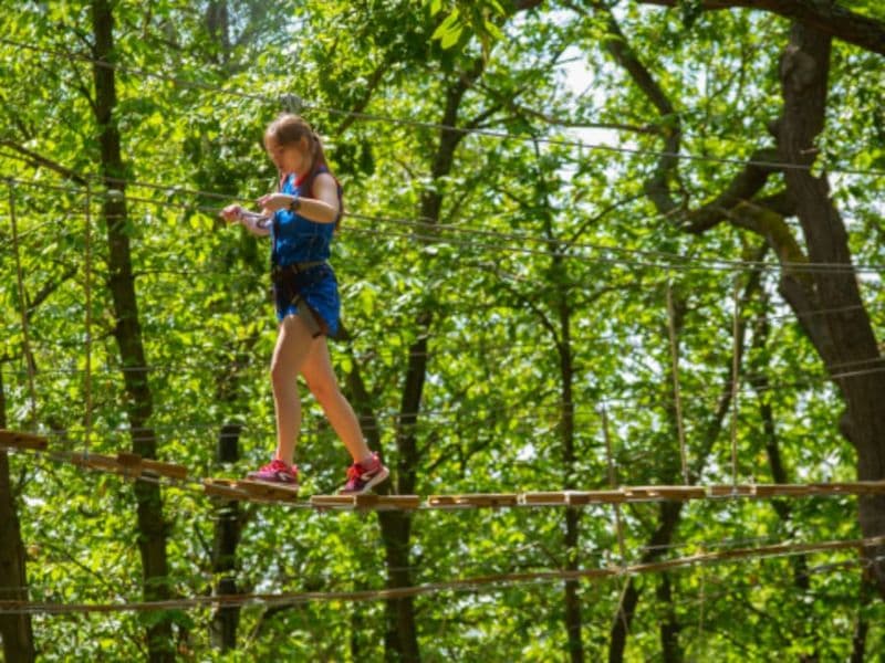 Parc Accrobranche à Saint-Germain-en-Laye (78)