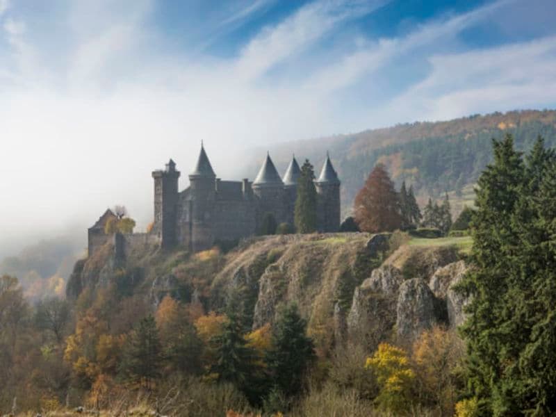 Visite guidée du Château du Sailhant à Andelat (15)