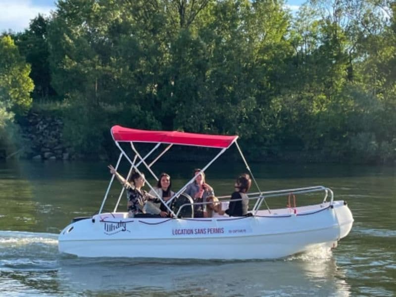 Billet Location de bateaux sans permis à Rochetaillée-sur-Saône (69)
