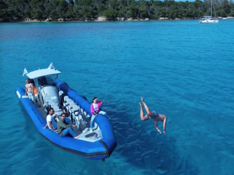Billet Excursion Iles de Lérins en bateau semi rigide au départ de Nice