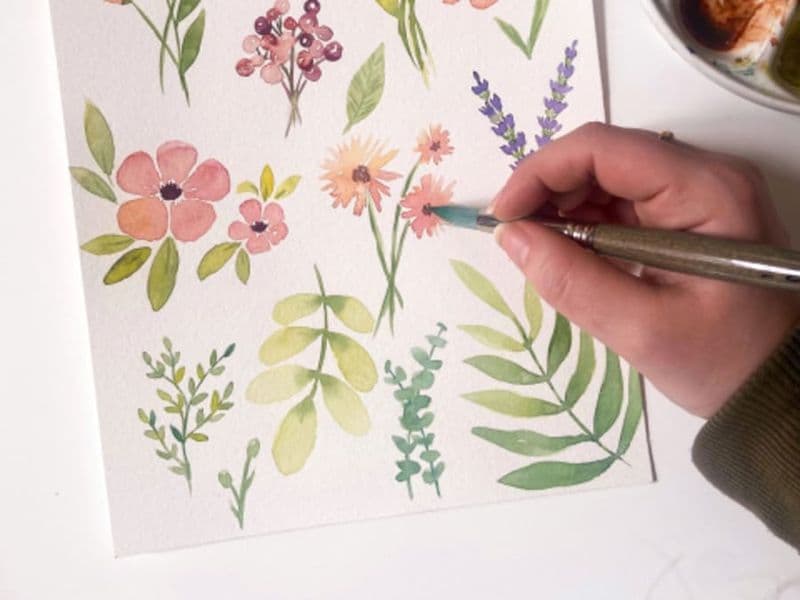 Atelier aquarelle parent/enfant à Romans-sur-Isère (26)