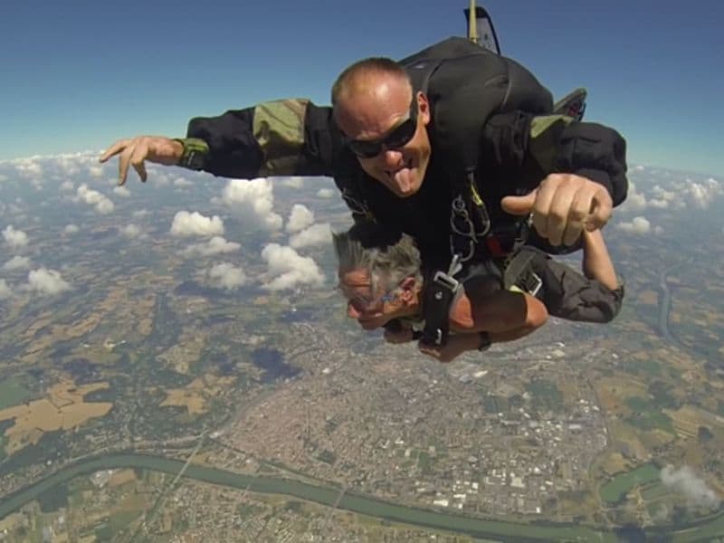 Saut en parachute en tandem depuis Cazères Palaminy