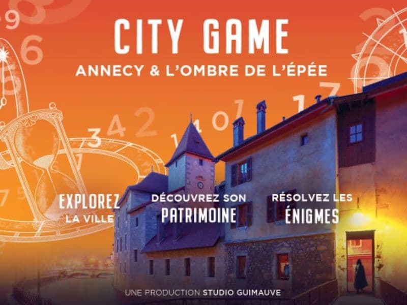 Billet Jeu de piste "L'ombre de l'épée" à Annecy (74)