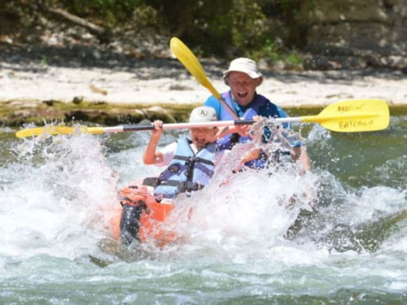 Billet Location de Canoë Kayak à Vallon-Pont-d'Arc : parcours 37km