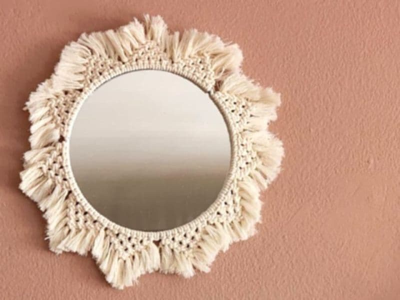 Atelier création miroir macramé à Mouvaux (59)