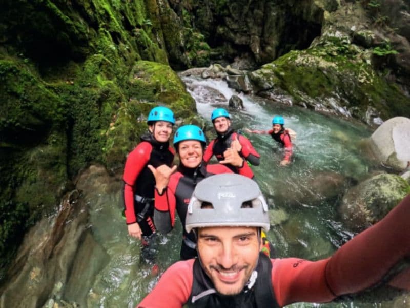 Canyoning au canyon de Marc à Auzat (09)