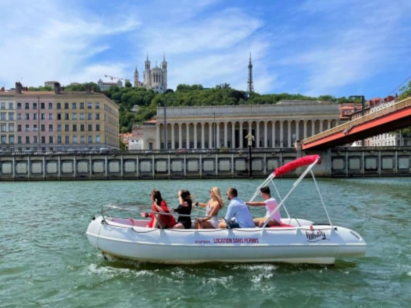 Billet Location bateaux sans permis à Rochetaillée-sur-Saône (69)