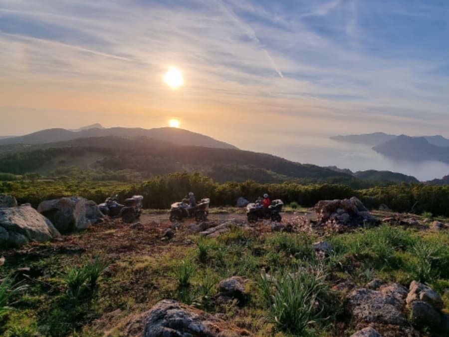 Escapade en Quad au coucher du soleil à Piana (20)