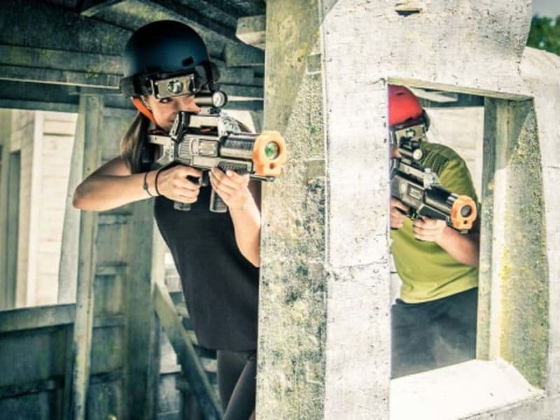 Archery Bump & Laser Bump à Mondragon (84)