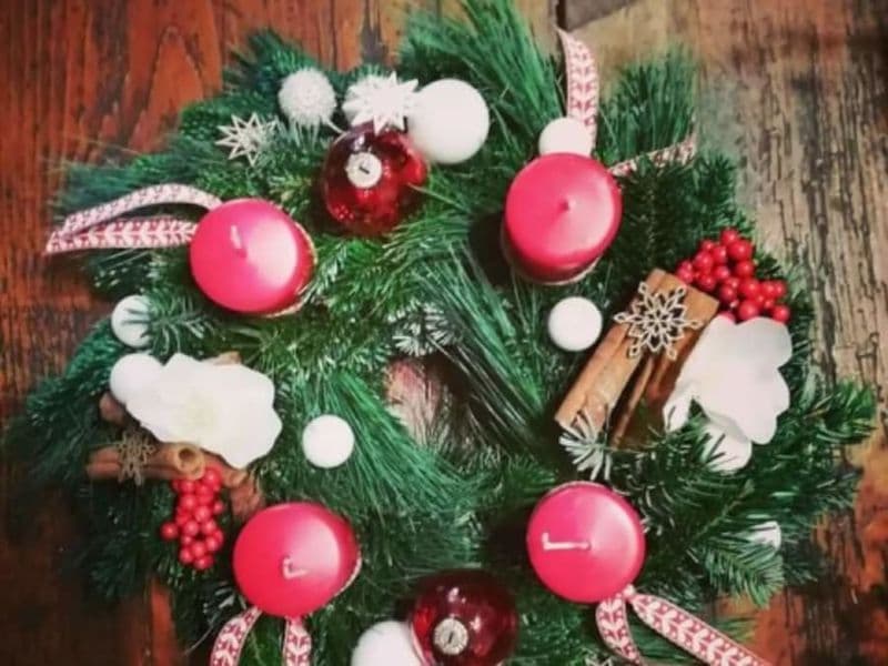 Billet Atelier couronne de l'Avent à Strasbourg (67)