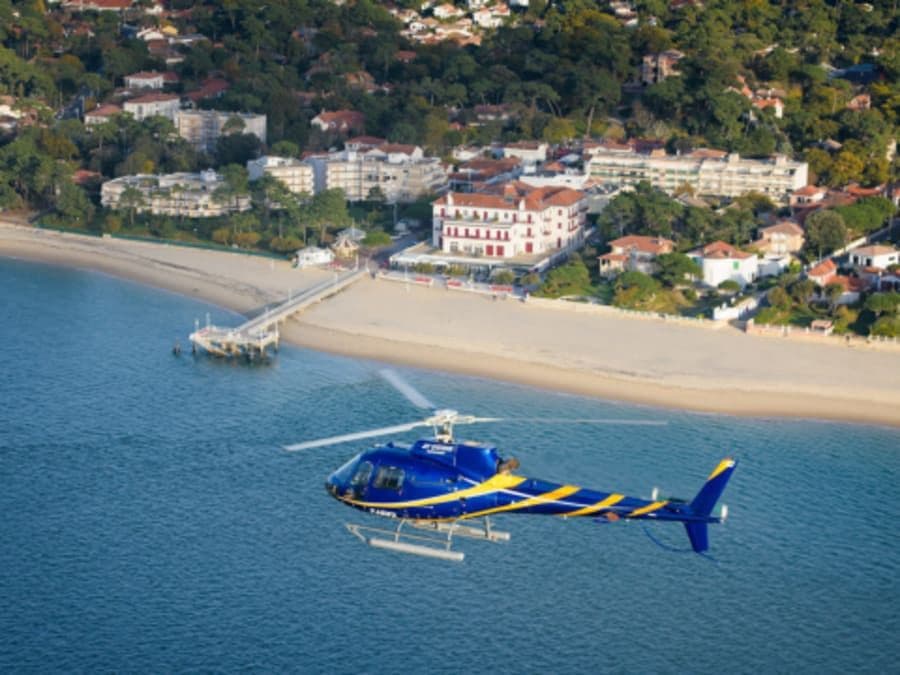 Vol en hélicoptère à Biscarosse (40)