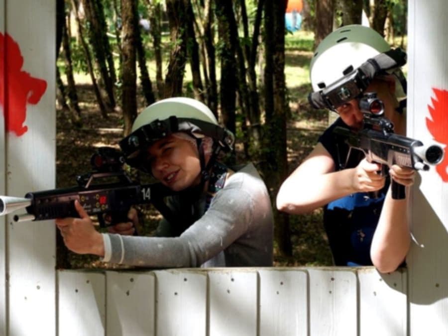 Laser Tag extérieur à Savenay proche de Saint-Nazaire (44)