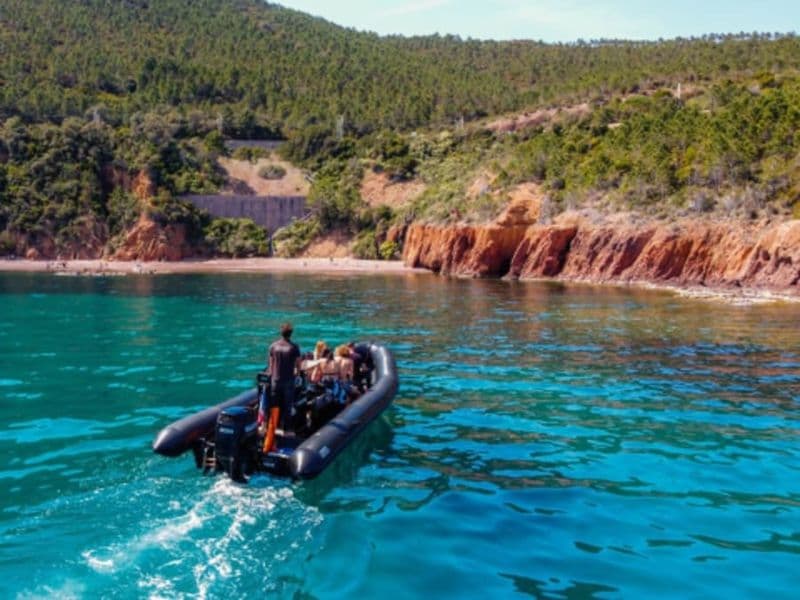 Billet Balade en bateau Calanques de l'Estérel au départ de Cannes (06)