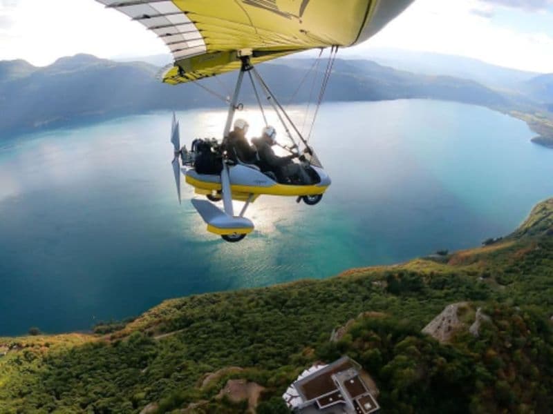 Billet Initiation au pilotage ULM pendulaire au lac du Bourget (73)