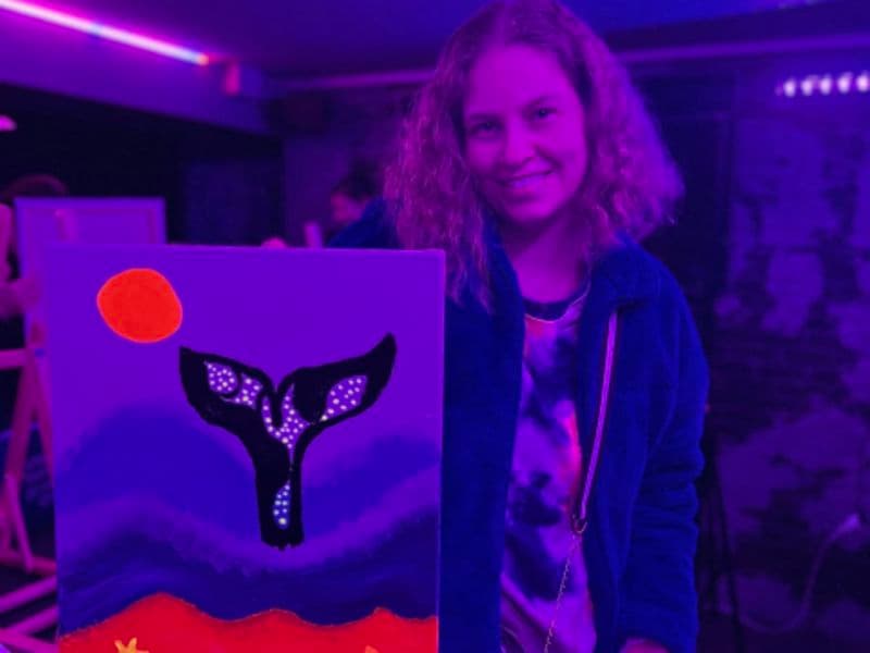 Atelier peinture dans le noir à Strasbourg (67)