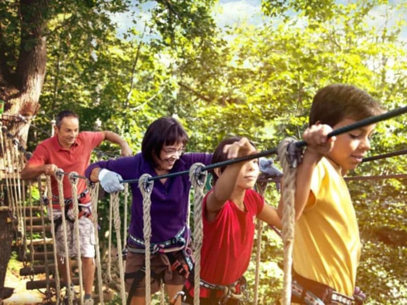 Parc Accrobranche à Amnéville proche de Metz (57)