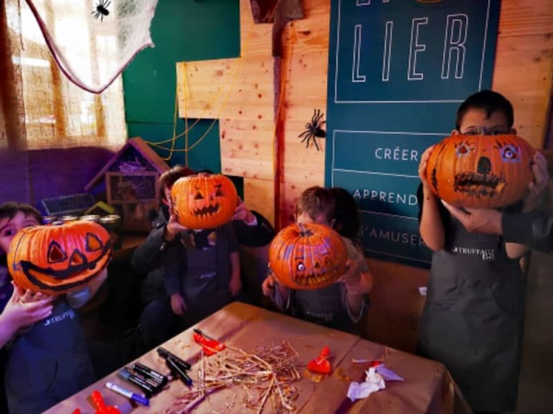 Billet Atelier enfant citrouille Halloween chez Truffaut Mauguio (34)