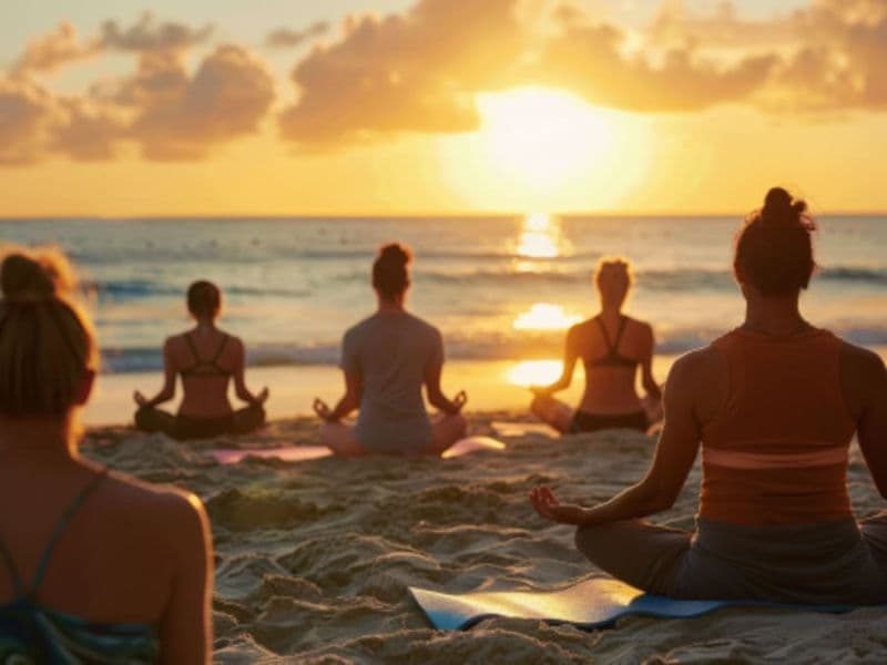 Excursion en bateau et Yoga sur crique dans le Var (83)