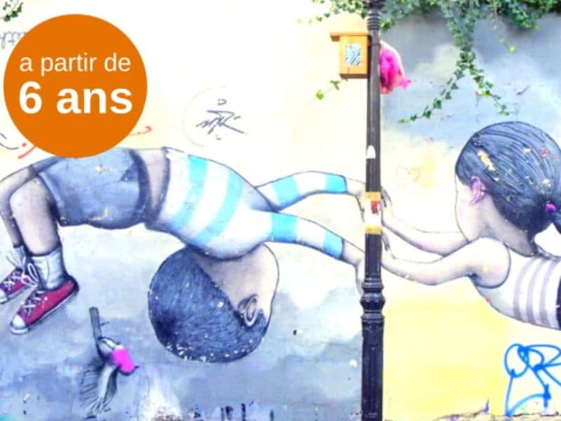Billet Visite guidée "Le Street Art expliqué aux enfants" à Paris