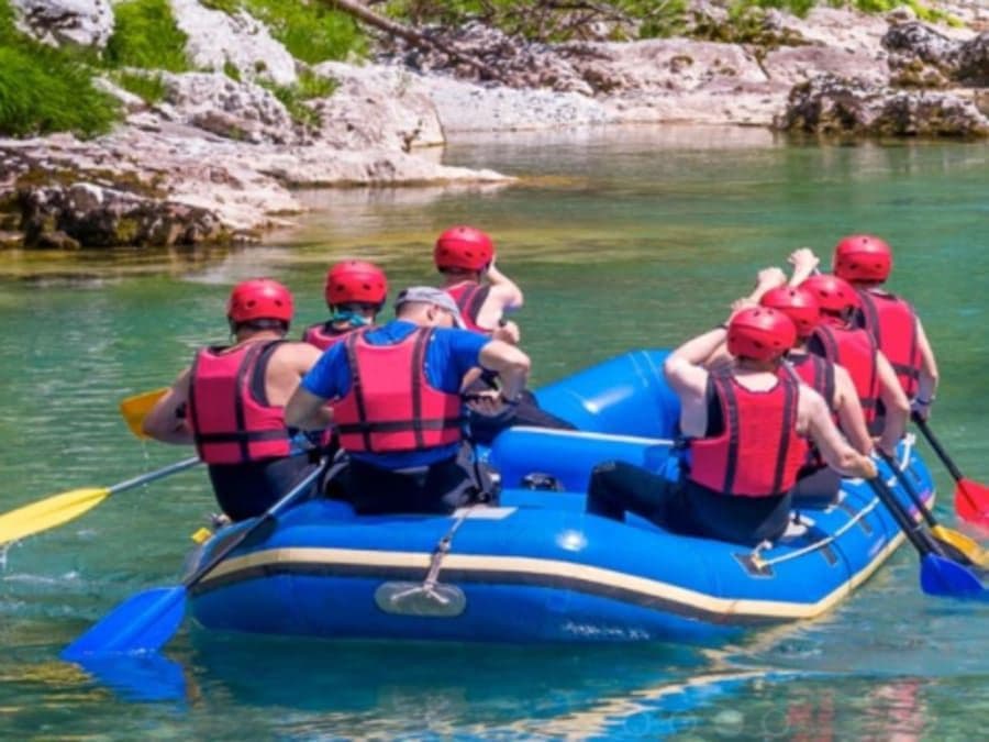Rafting sur l'Arve à Chamonix (74)
