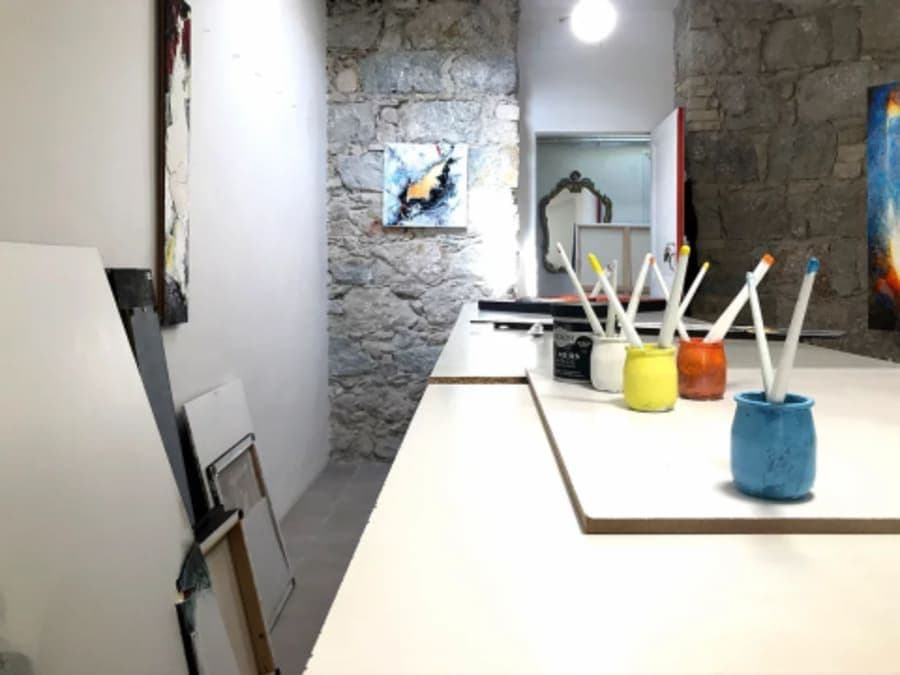 Atelier peinture avec un artiste international à Nice (06)