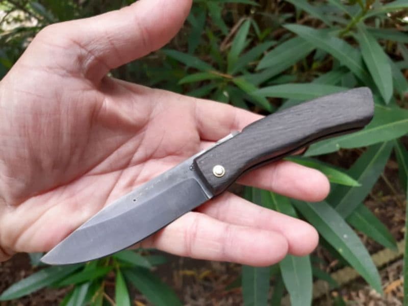 Billet Atelier création d'un couteau droit à Montagut (64)