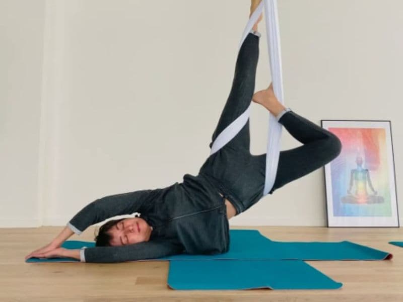 Yoga aérien à Firminy (42)