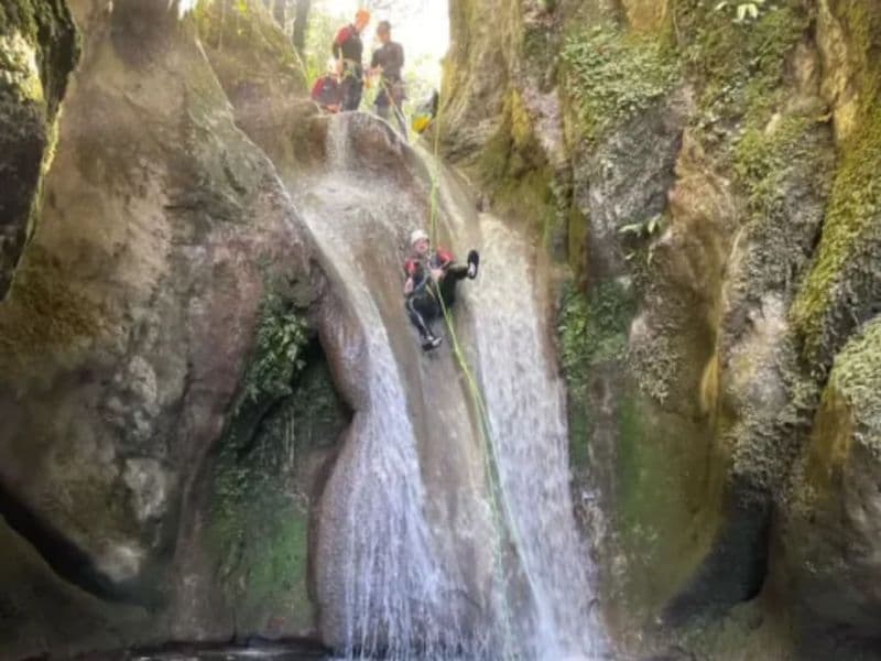 Billet Canyoning au canyon du Grenant en Savoie (73)