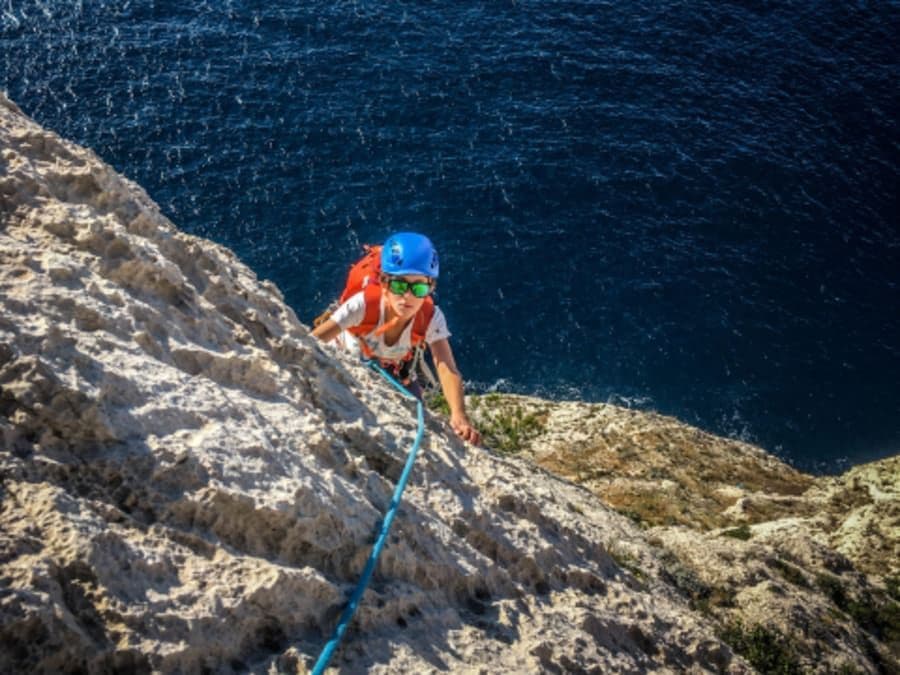 Billet Initiation à l'escalade dans les Calanques de Marseille (13)