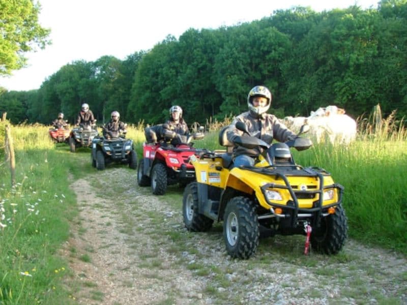 Randonnée Quad à Viarmes dans la Forêt de Carnelle (95)