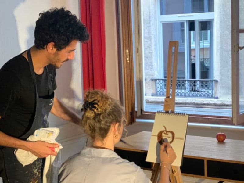 Atelier peinture dans le vieux Lyon (69)