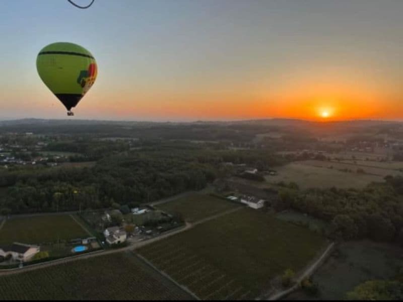 Vol en Montgolfière dans le Beaujolais à Liergues (69)