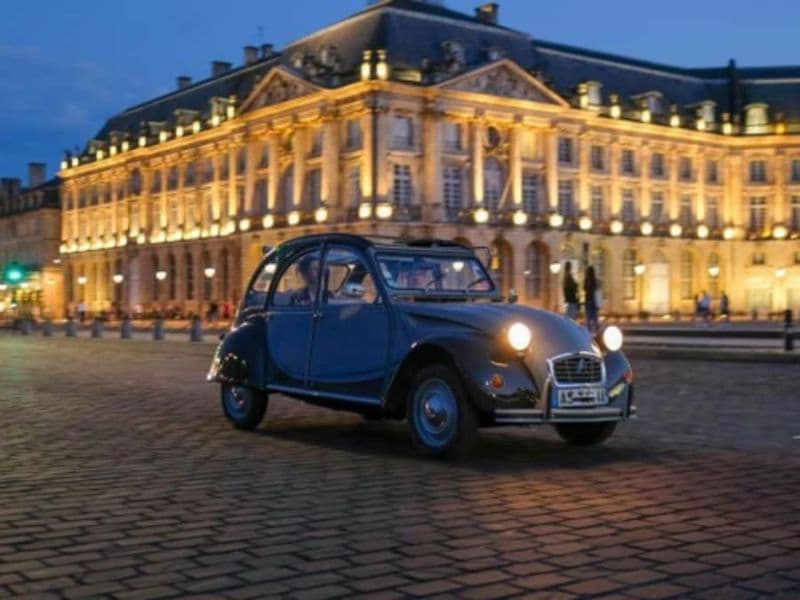 Billet Visite "Bordeaux Éternel by night" en 2CV